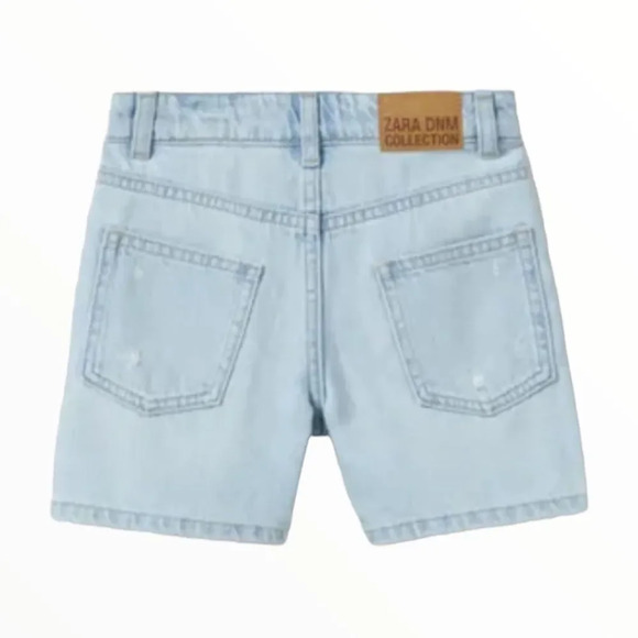 ZARA Kids | Blue | SKATER BERMUDA - Picture 2 of 5